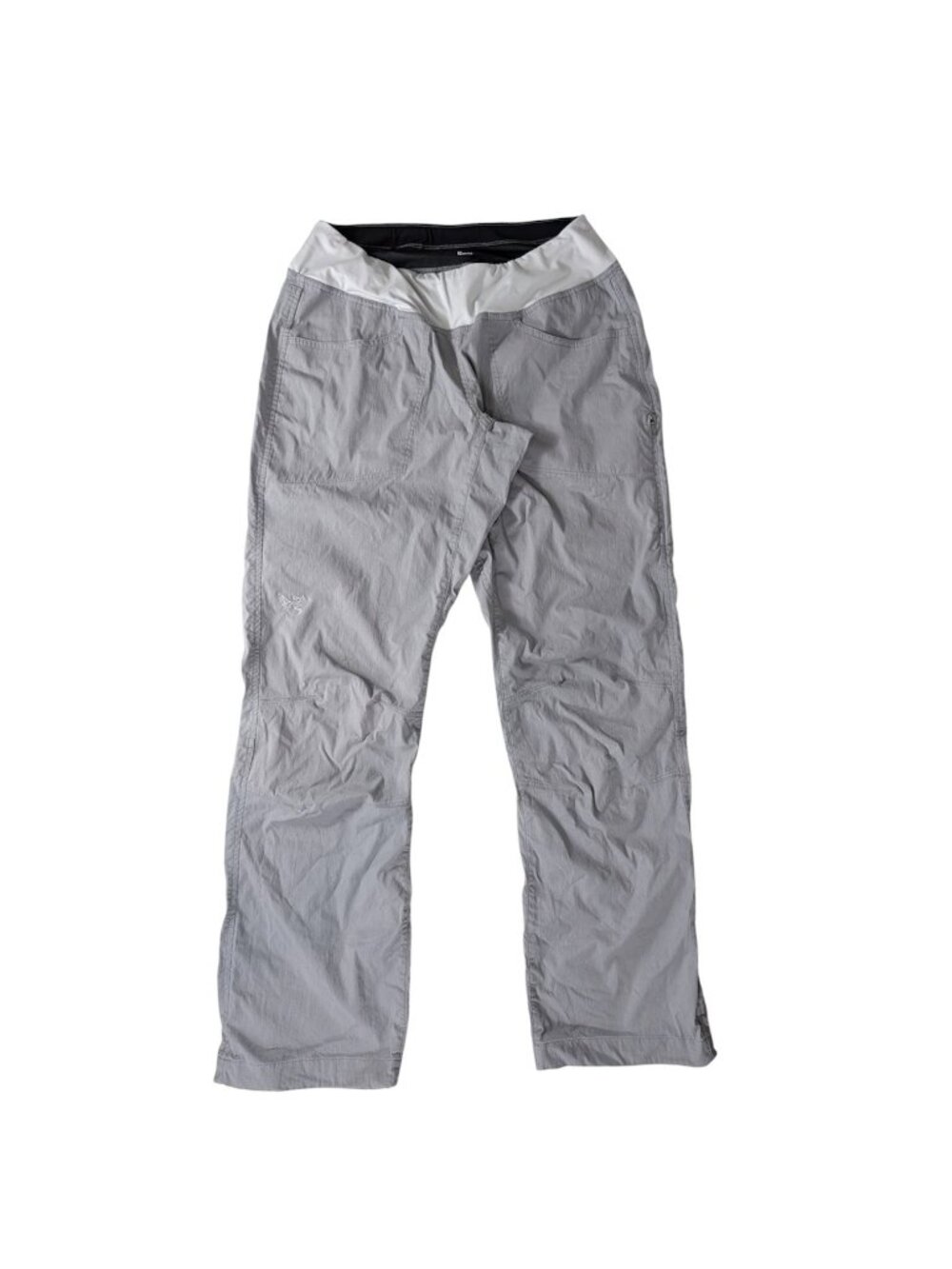 ArcTeryx Womens Gray Hiking Pants Size 10 Lightweight Cotton Blend